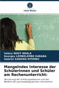 Mangelndes Interesse der Schülerinnen und Schüler am Rechenunterricht