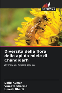 Diversità della flora delle api da miele di Chandigarh