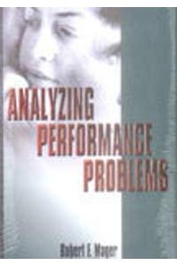 Analysing Performance Problems
