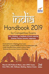 India Handbook 2019 for Competitive Exams