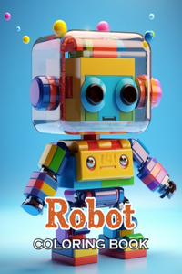 Robot Coloring Book for Kids