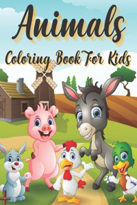 Animals Coloring Book For Kids