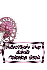 Valentine's Day - Adult Coloring Book