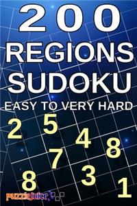 200 Regions Sudoku Easy to Very Hard