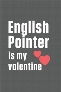 English Pointer is my valentine