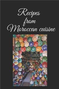 Recipes from Moroccan cuisine