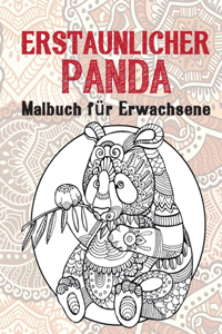 Erstaunlicher Panda - Malbuch für Erwachsene