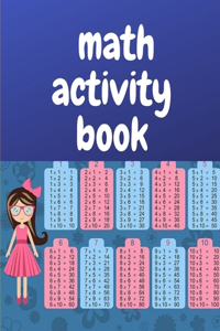 math activity book