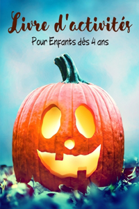 Livre d'activités pour enfants dès 4 ans