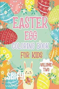 Easter Egg Coloring Book For Kids