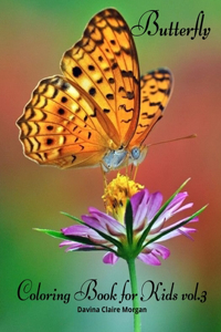 Butterfly Coloring Book for Kids vol.3