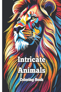 Intricate Animals coloring book