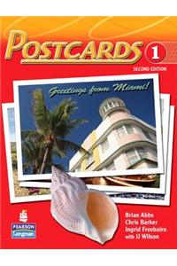 Postcards 1 with CD-ROM and Audio