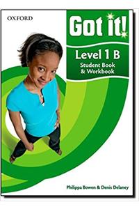 Got it! Level 1 Student's Book B and Workbook with CD-ROM