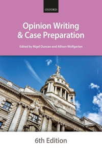 Opinion Writing and Case Preparation