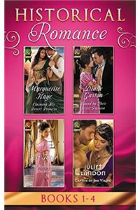 Historical Romance: April Books 1 - 4