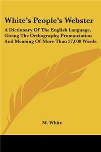 White's People's Webster