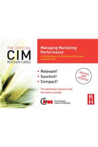 CIM Revision Cards Managing Marketing Performance