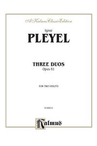 Three Duos, Op. 61