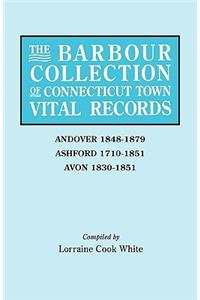 Barbour Collection of Connecticut Town Vital Records. Volume 1
