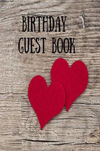 Birthday Guest Book