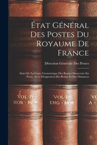 État Général Des Postes Du Royaume De France