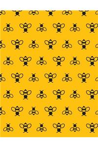 Bee Composition notebook
