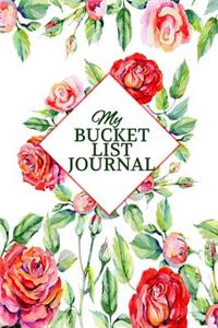 My Bucket List Journal