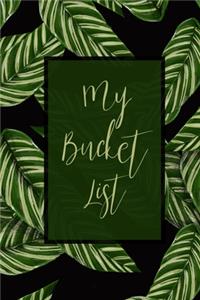 My Bucket List