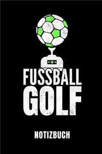 Fussballgolf Notizbuch