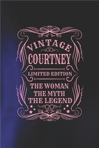 Vintage Courtney Limited Edition the Woman the Myth the Legend