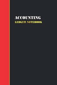 Accounting Ledger Notebook