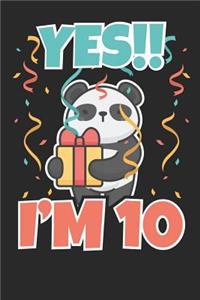 Yes I'm 10