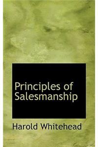 Principles of Salesmanship