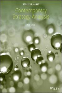 Contemporary Strategy Analysis