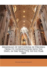 Memorials of Methodism in Virginia