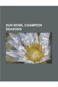 Sun Bowl Champion Seasons