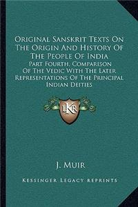 Original Sanskrit Texts On The Origin And History Of The People Of India