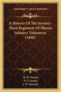 A History Of The Seventy-Third Regiment Of Illinois Infantry Volunteers (1890)