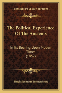 The Political Experience Of The Ancients