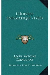 L'Univers Enigmatique (1760)