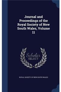 Journal and Proceedings of the Royal Society of New South Wales, Volume 11