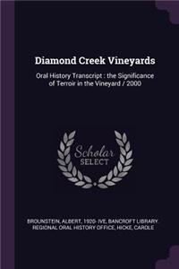 Diamond Creek Vineyards