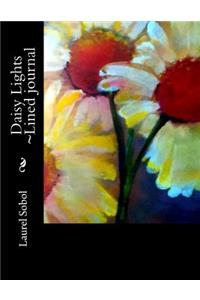 Daisy Lights Lined journal