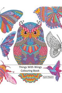 Things With Wings Colouring Book