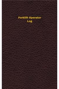Forklift Operator Log