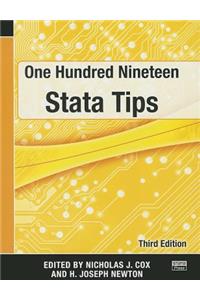 One Hundred Nineteen Stata Tips, Third Edition