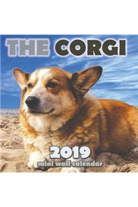 The Corgi 2019 Mini Wall Calendar