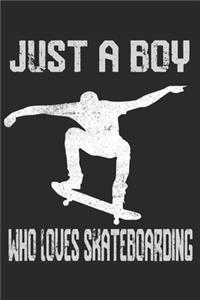 Just A Boy Who Loves Skateboarding