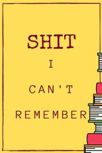 Shit I Can't Remember
